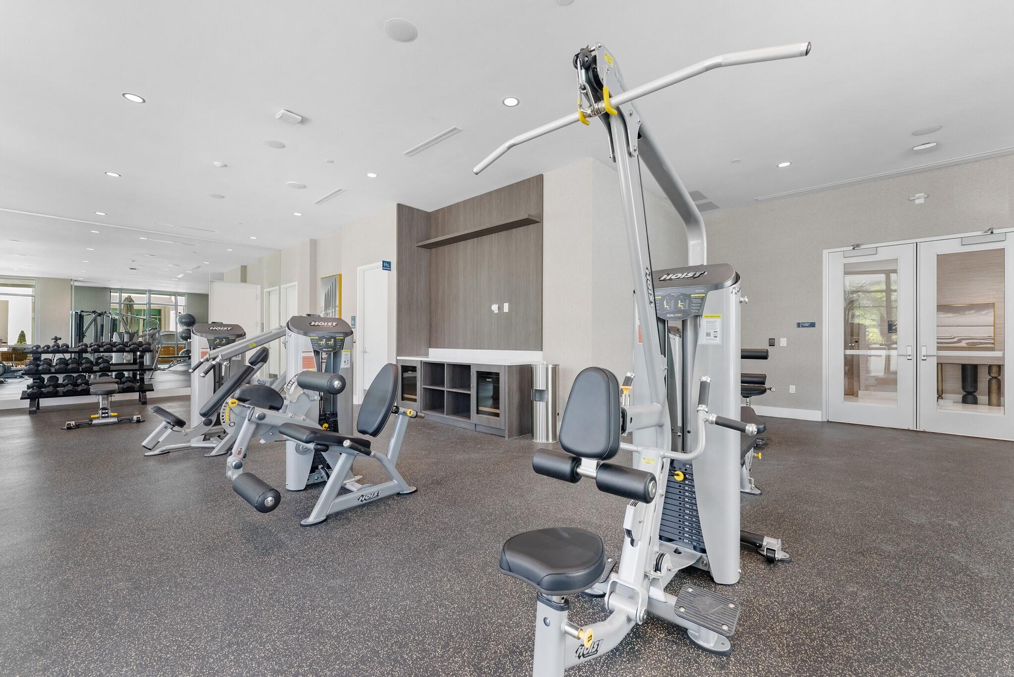 485 East Royal Palm Road, Unit 204 Boca Raton, FL 33432 - Photo 64 of 70 a view of a room with gym equipment