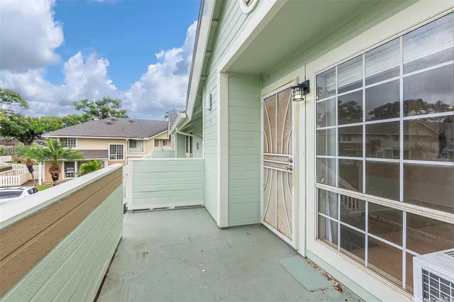 a view of balcony and window