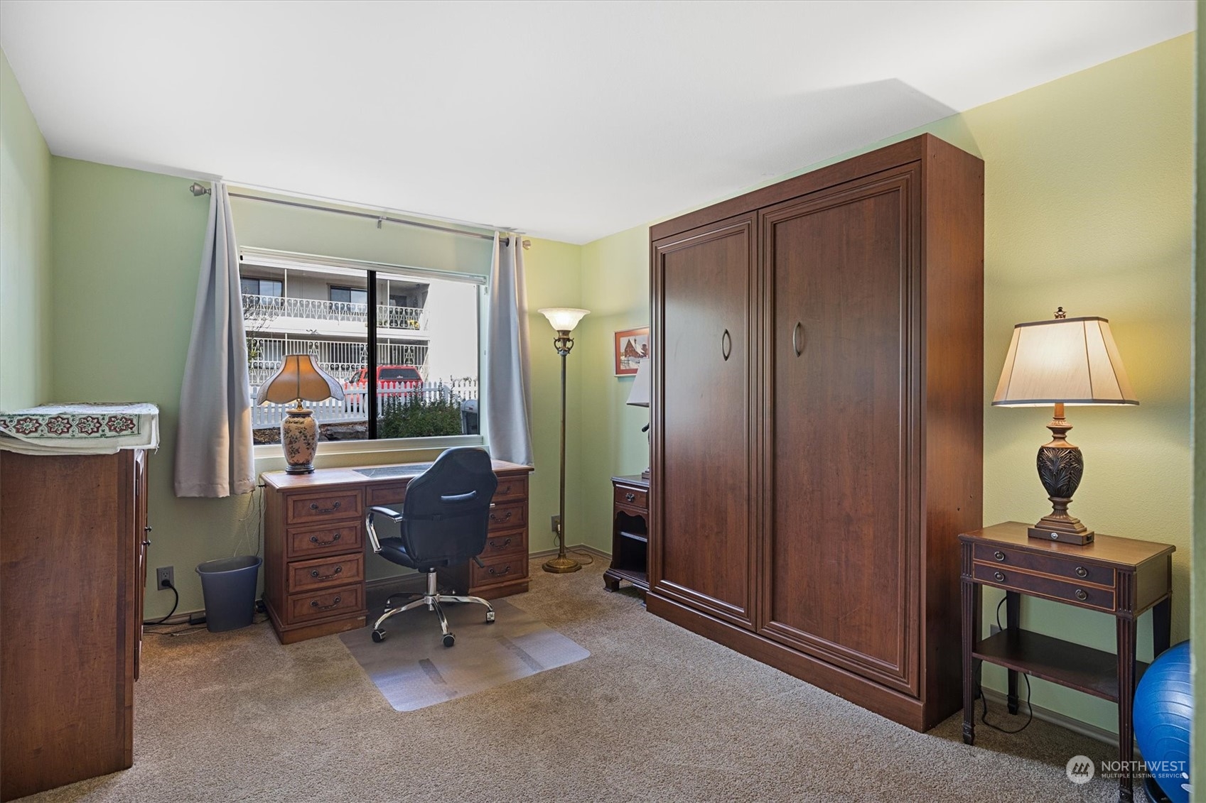 201 3rd Avenue North, Unit 102 Edmonds, WA 98020 - Photo 21 of 39 a view of a workspace with furniture and a window