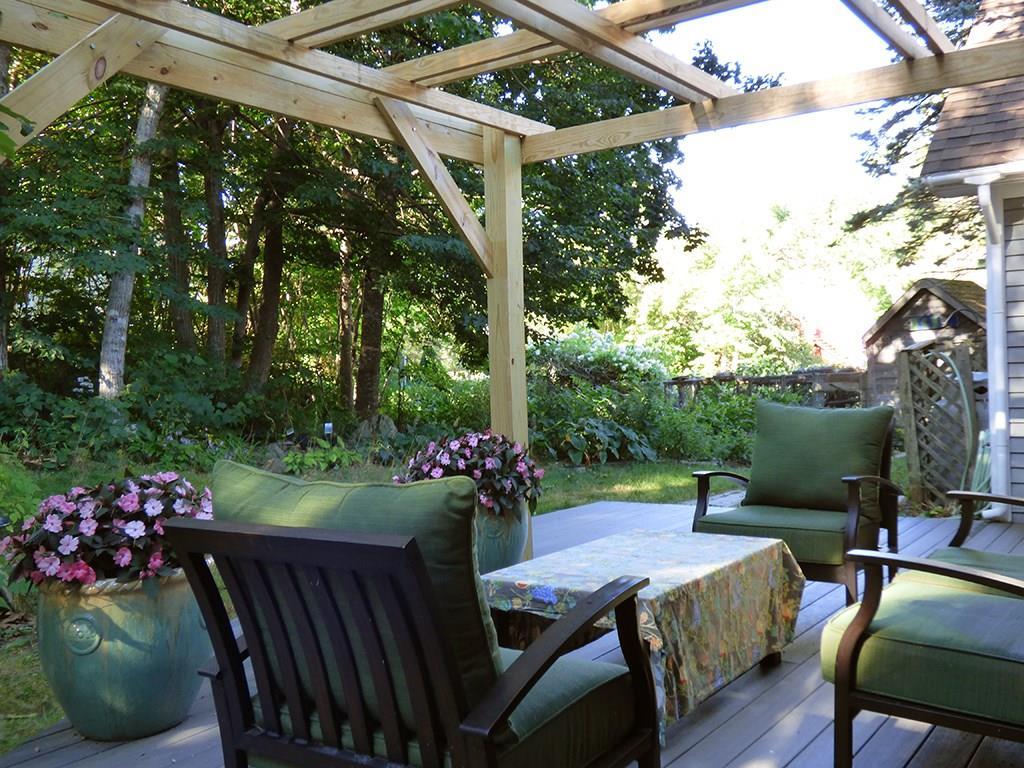18 Oak Hill Road Mount Desert, ME 04660 - Photo 1 of 29 Inviting deck and pergola