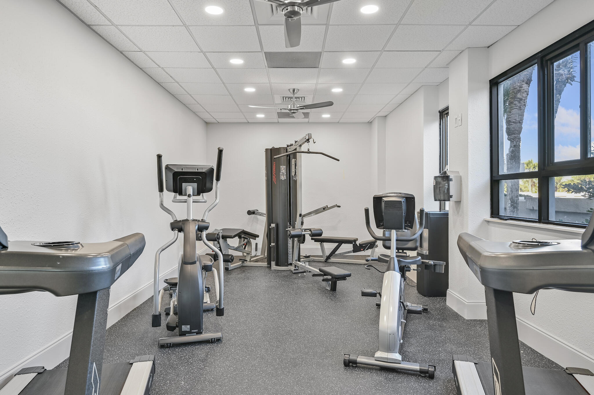 4361 Beachside 2, Unit 361 Miramar Beach, FL 32550 - Photo 20 of 29 a view of a room with gym equipment