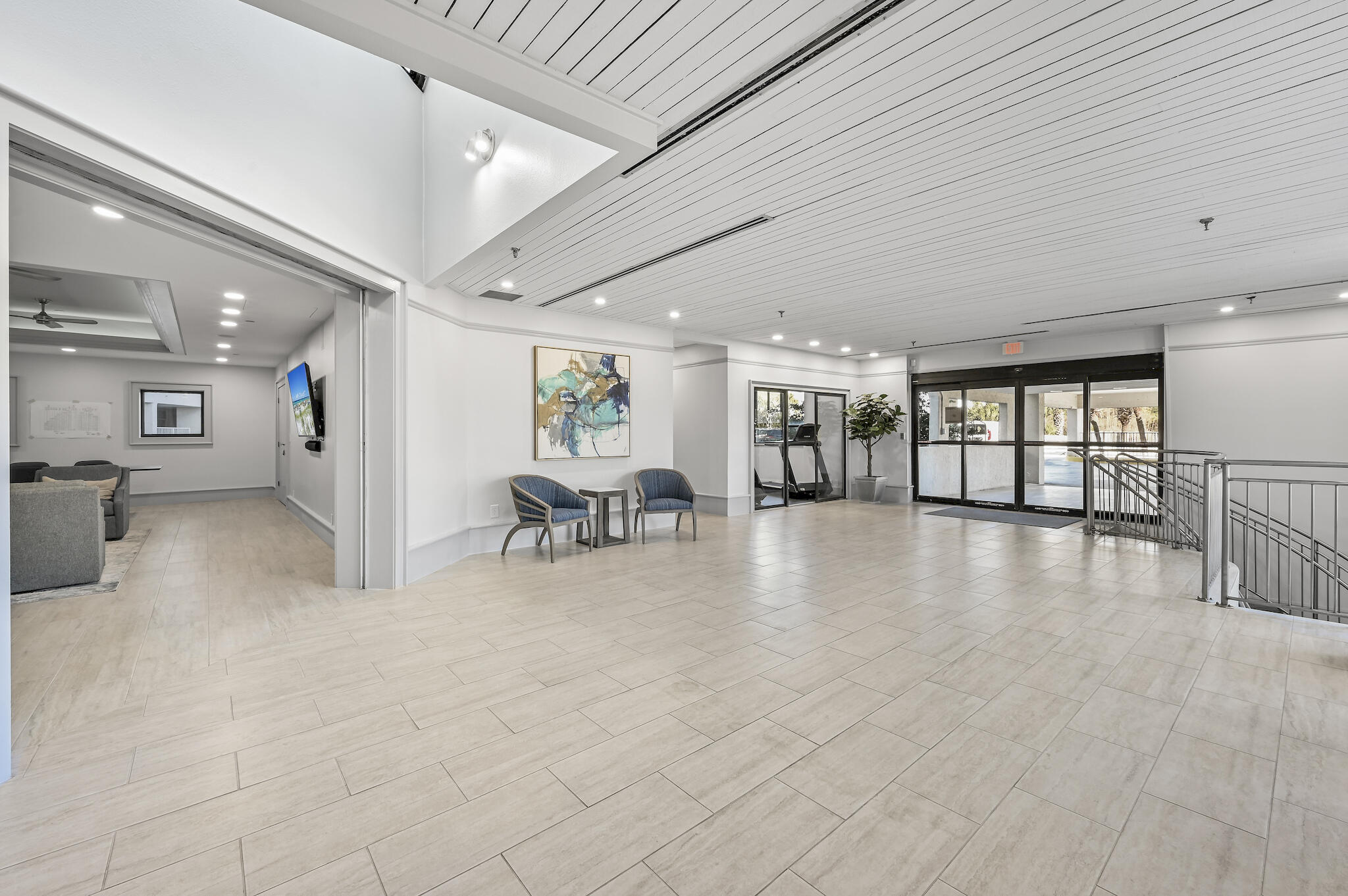 4361 Beachside 2, Unit 361 Miramar Beach, FL 32550 - Photo 22 of 29 a view of a livingroom with furniture and a ceiling fan