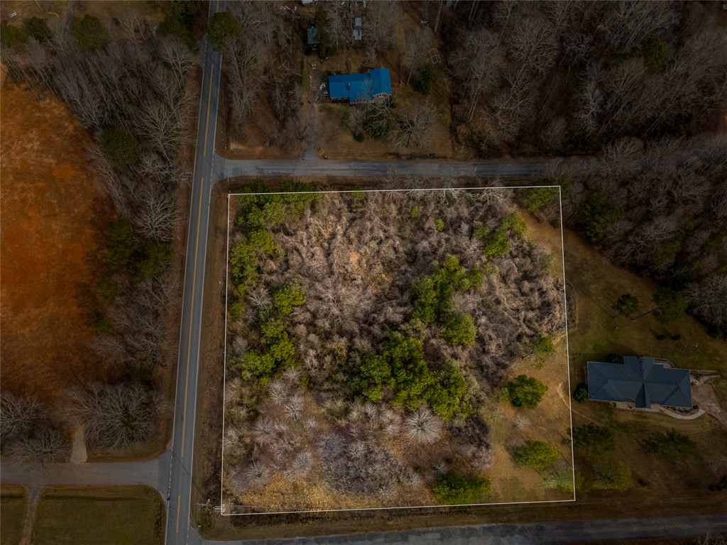 0 Hayes Road Anderson, SC 29624 - Photo 2 of 6 Expansive parcel of land awaits your vision, bordered by roads and lush natural scenery.