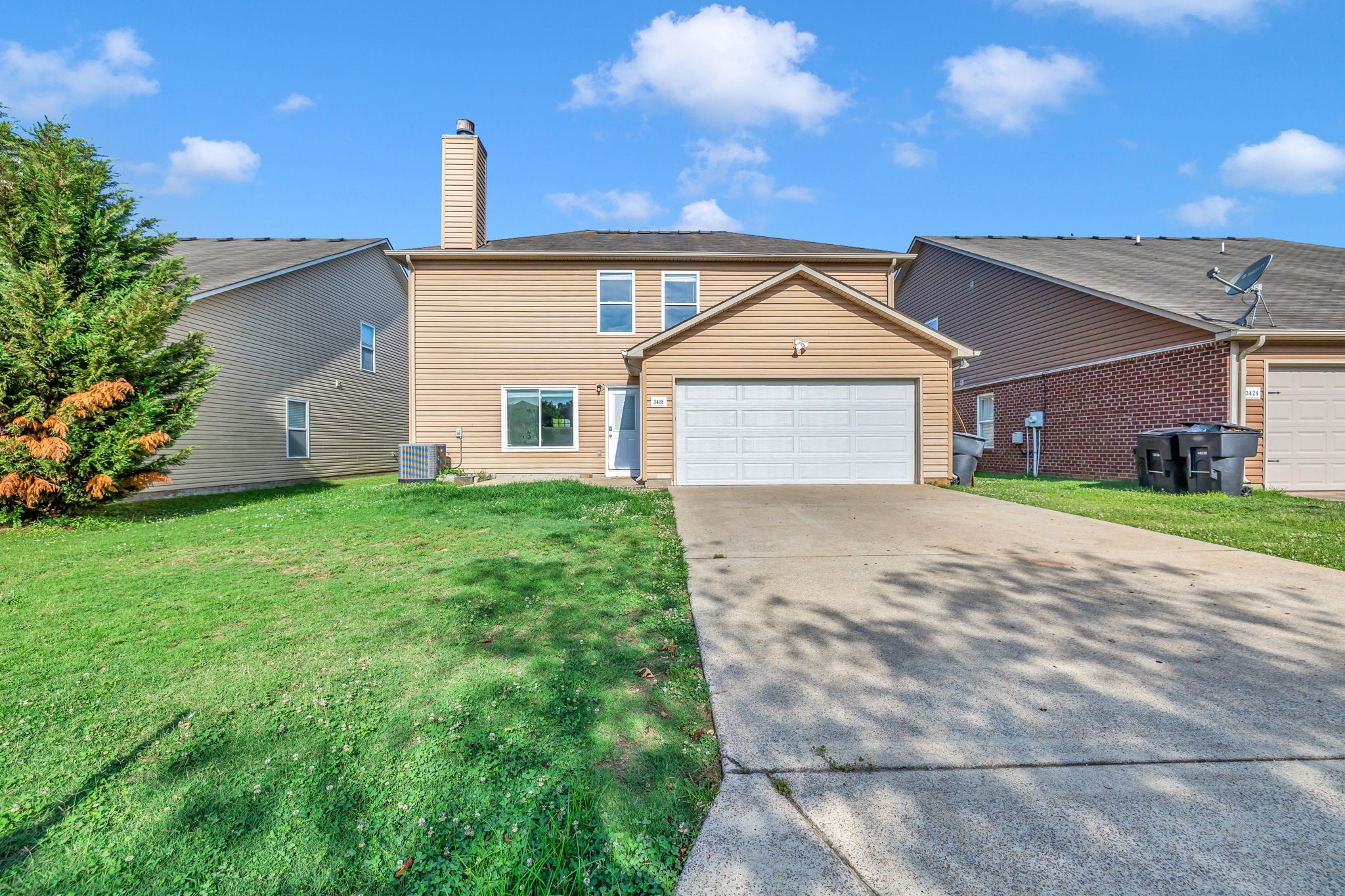 3418 Blaze Drive Murfreesboro, TN 37128 - Photo 43 of 46 a front view of a house with garden