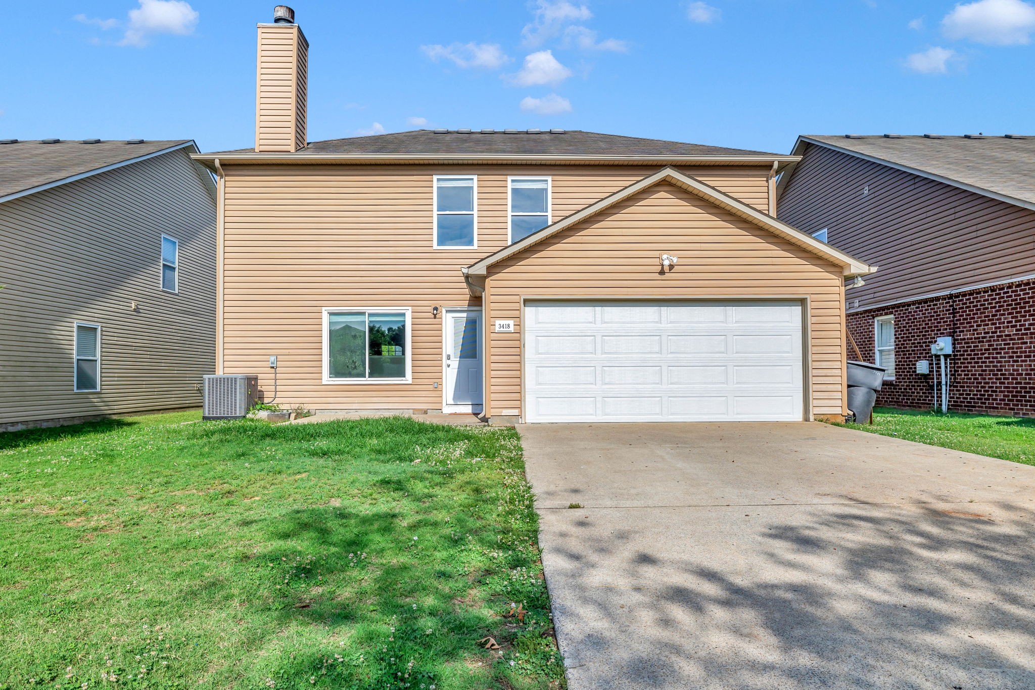 3418 Blaze Drive Murfreesboro, TN 37128 - Photo 44 of 46 a view of backyard of house with green space