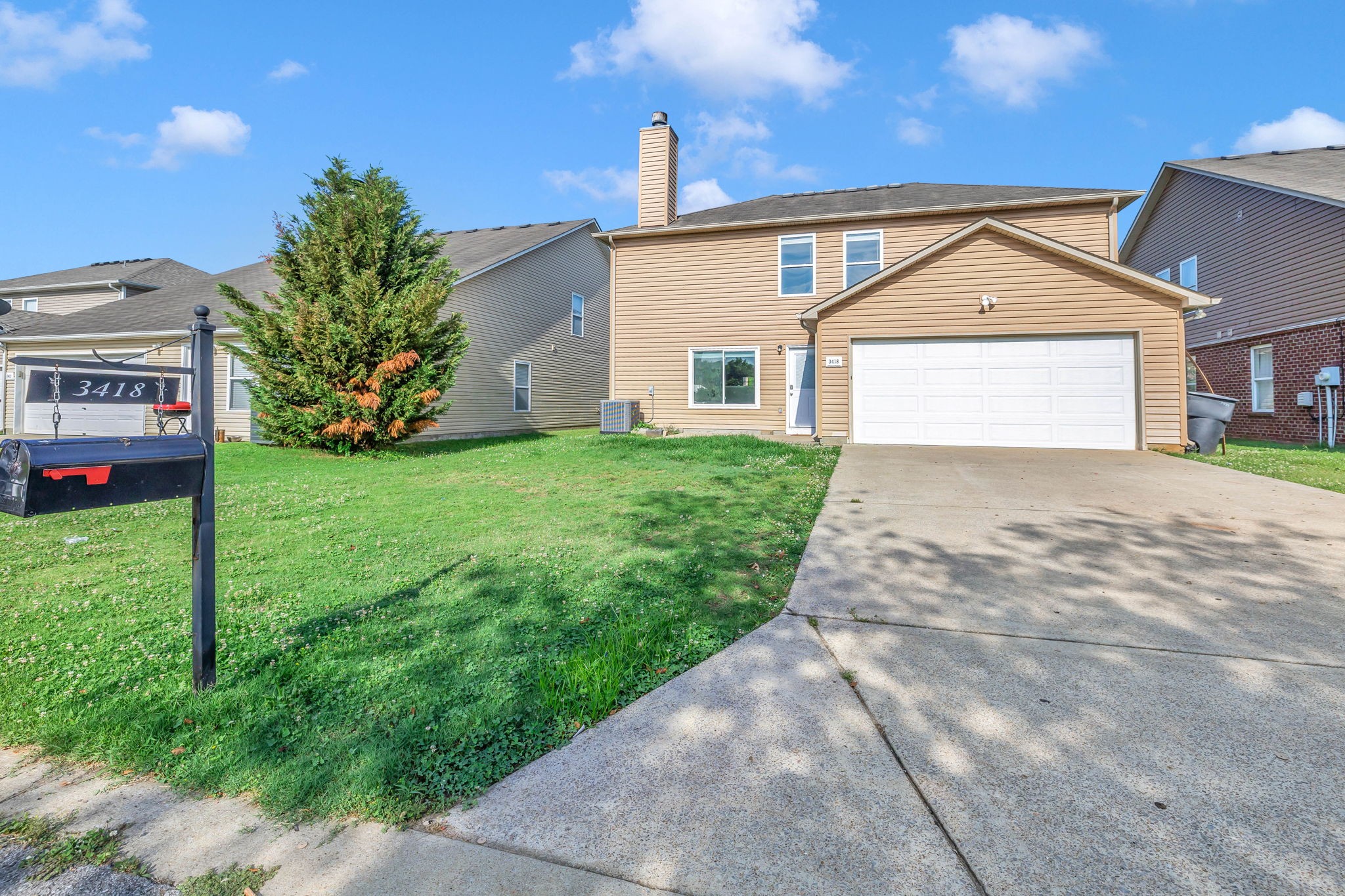 3418 Blaze Drive Murfreesboro, TN 37128 - Photo 45 of 46 a view of a house with a yard