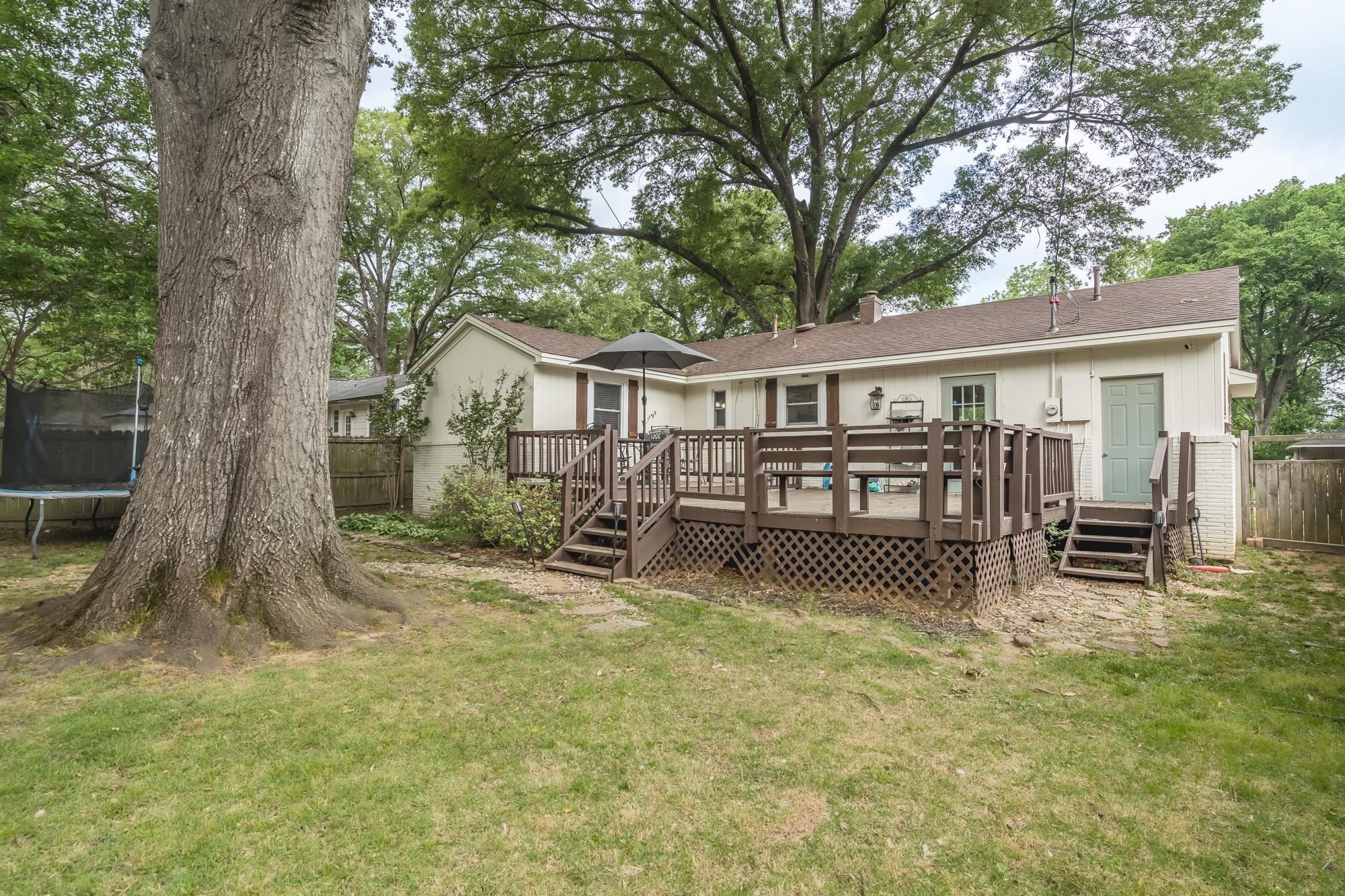 5003 Sequoia Road Memphis, TN 38117 - Photo 15 of 15 a view of a house with backyard and a tree