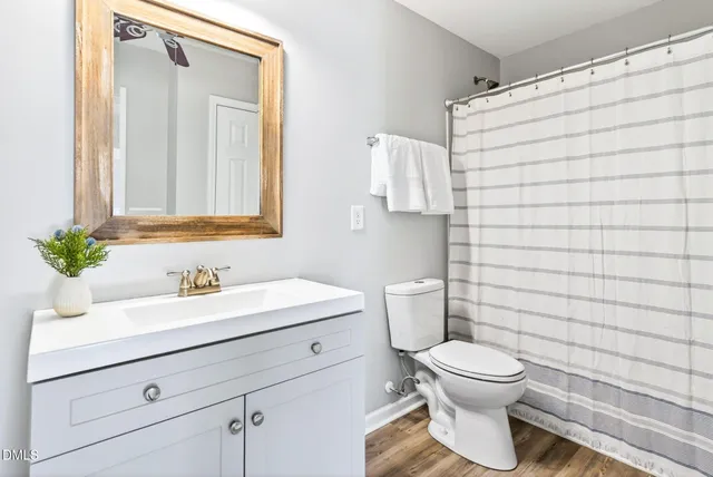 a outdoor view with a sitting space