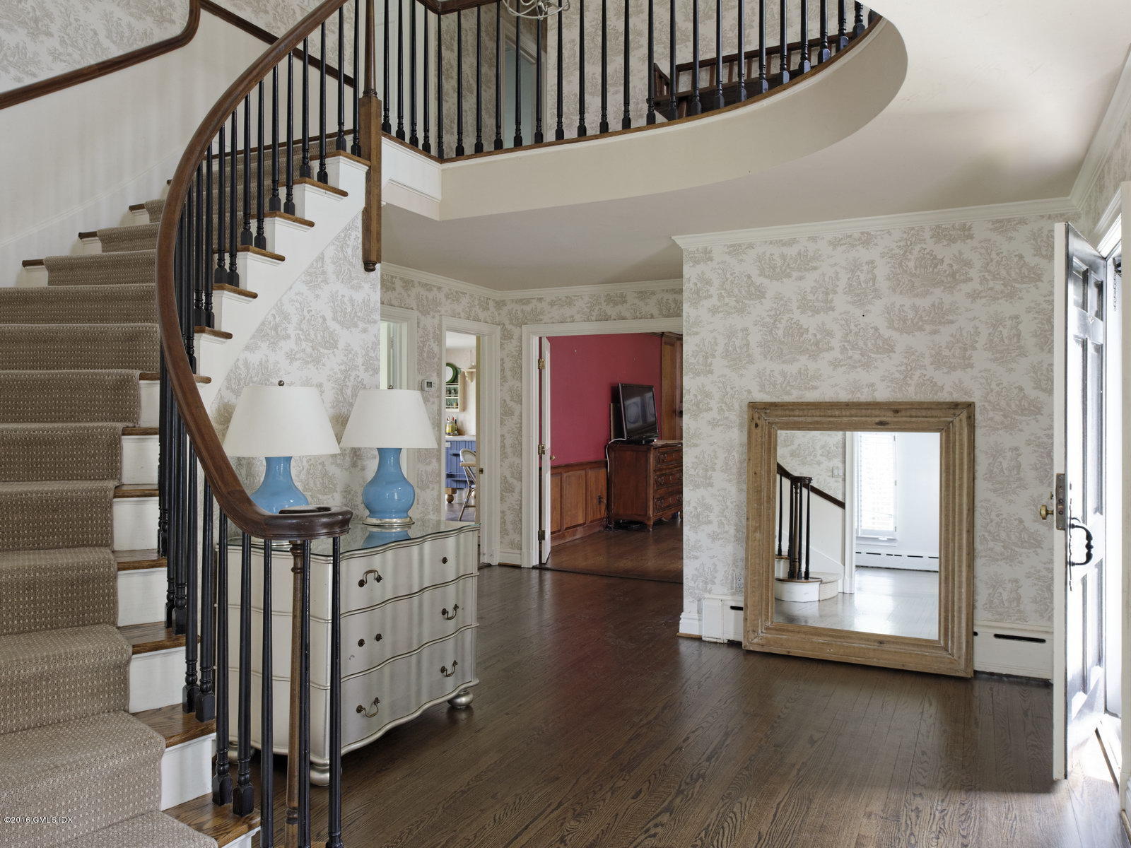 29 Lindsay Drive Greenwich, CT 06830 - Photo 4 of 17 a view of entryway and hall with wooden floor