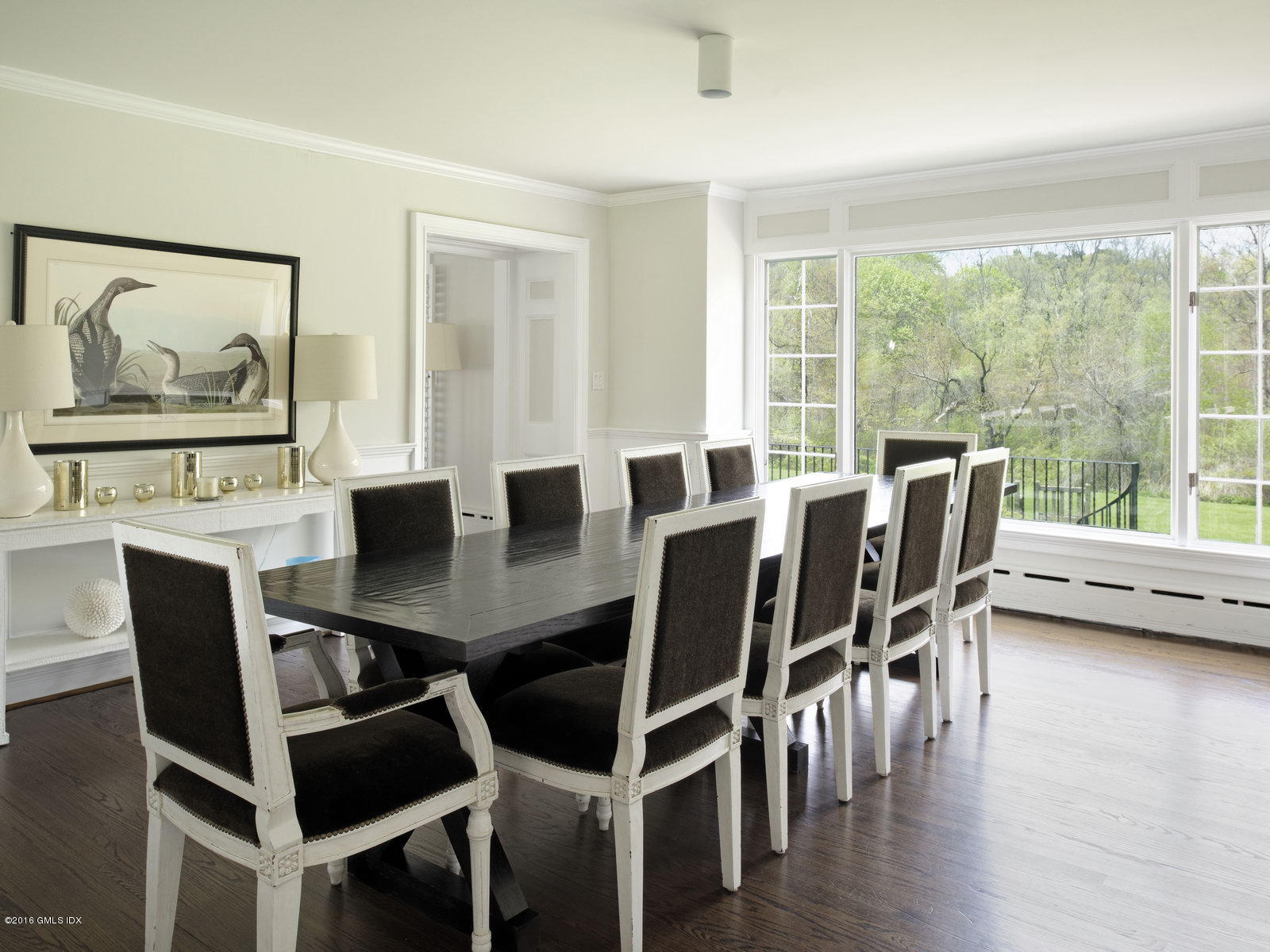 29 Lindsay Drive Greenwich, CT 06830 - Photo 6 of 17 a view of a dining room with furniture and wooden floor
