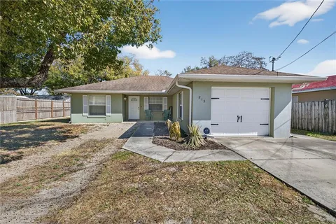 a view of a house with a patio
