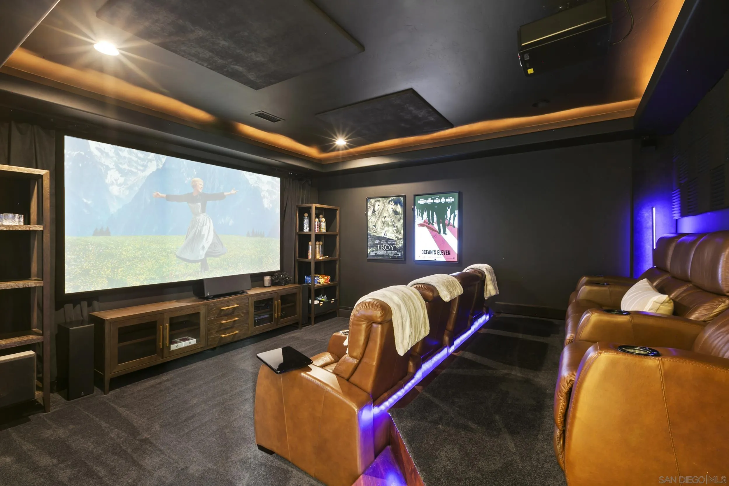 6089 Avenida Alteras Rancho Santa Fe, CA 92067 - Photo 17 of 23 a living room with furniture and a flat screen tv