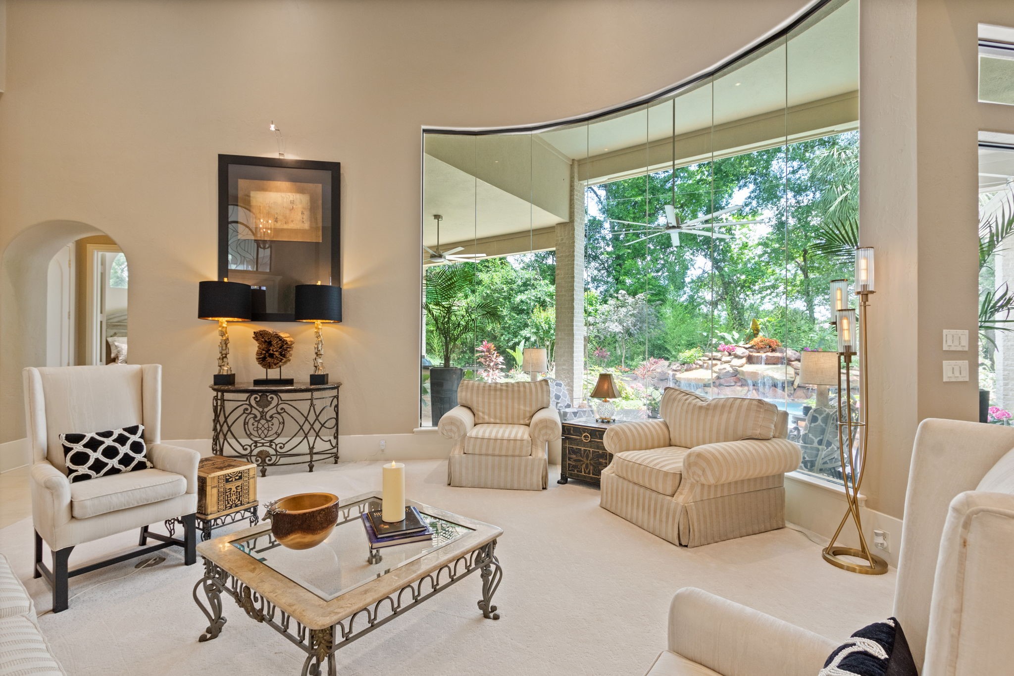 17511 Seidel Road Tomball, TX 77377 - Photo 48 of 49 a living room with furniture and a large window