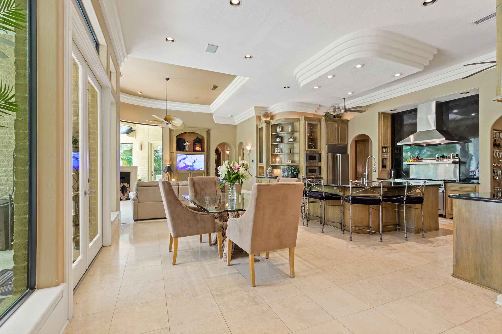 17511 Seidel Road Tomball, TX 77377 - Photo 17 of 49 a view of a dining room with furniture