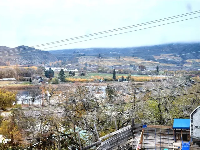 a view of a city with tall buildings