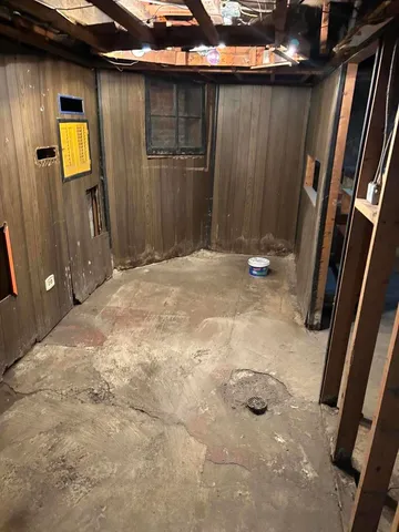 a view of outdoor space and front door