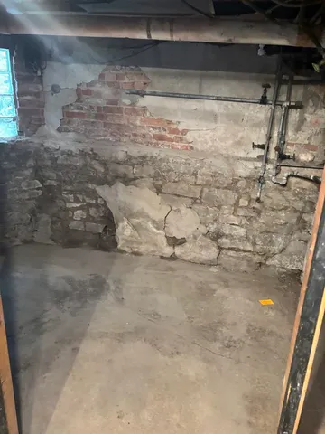 a view of a fireplace