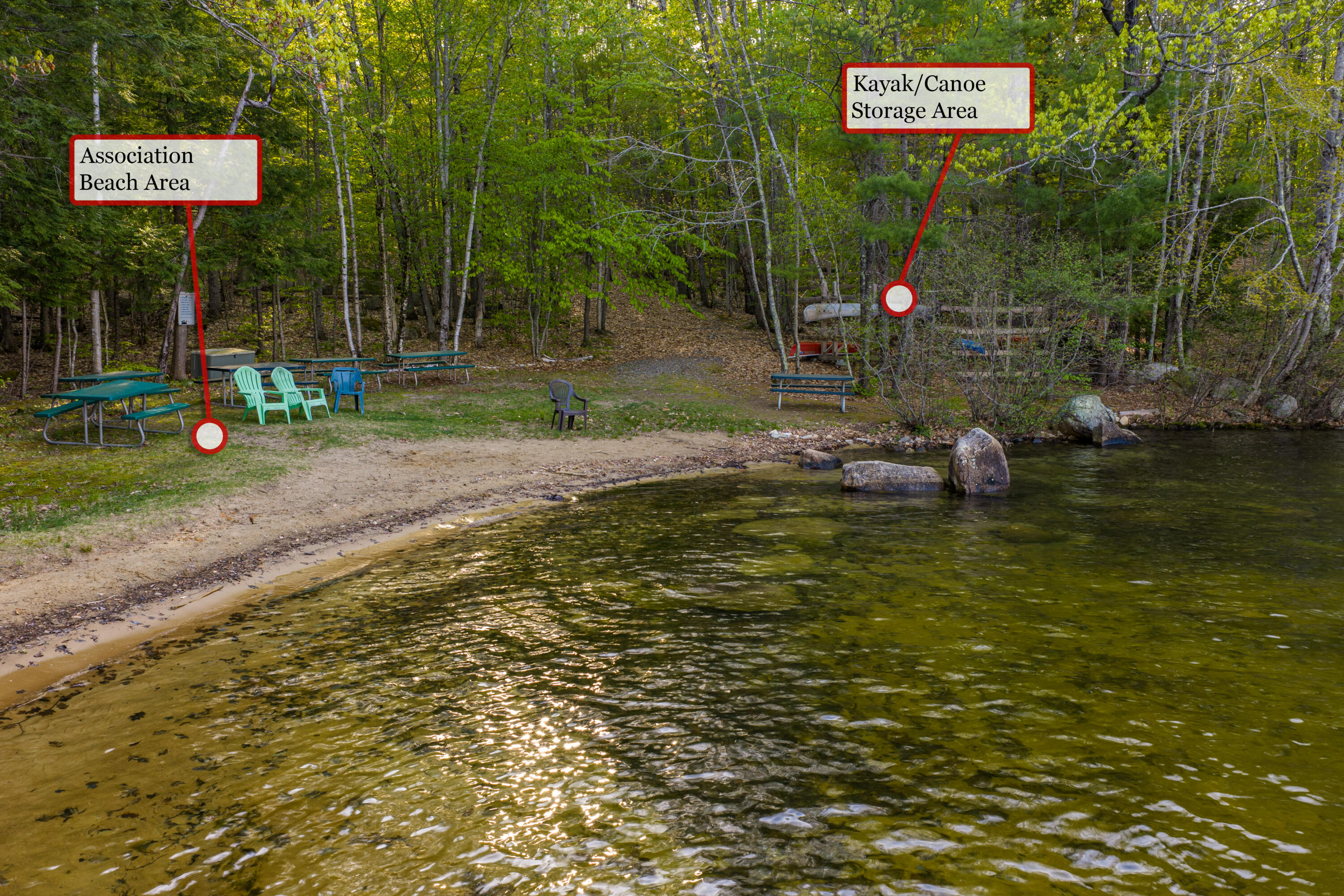 63 Silvaqua Road Otisfield, ME 04270 - Photo 9 of 54 Association Beach