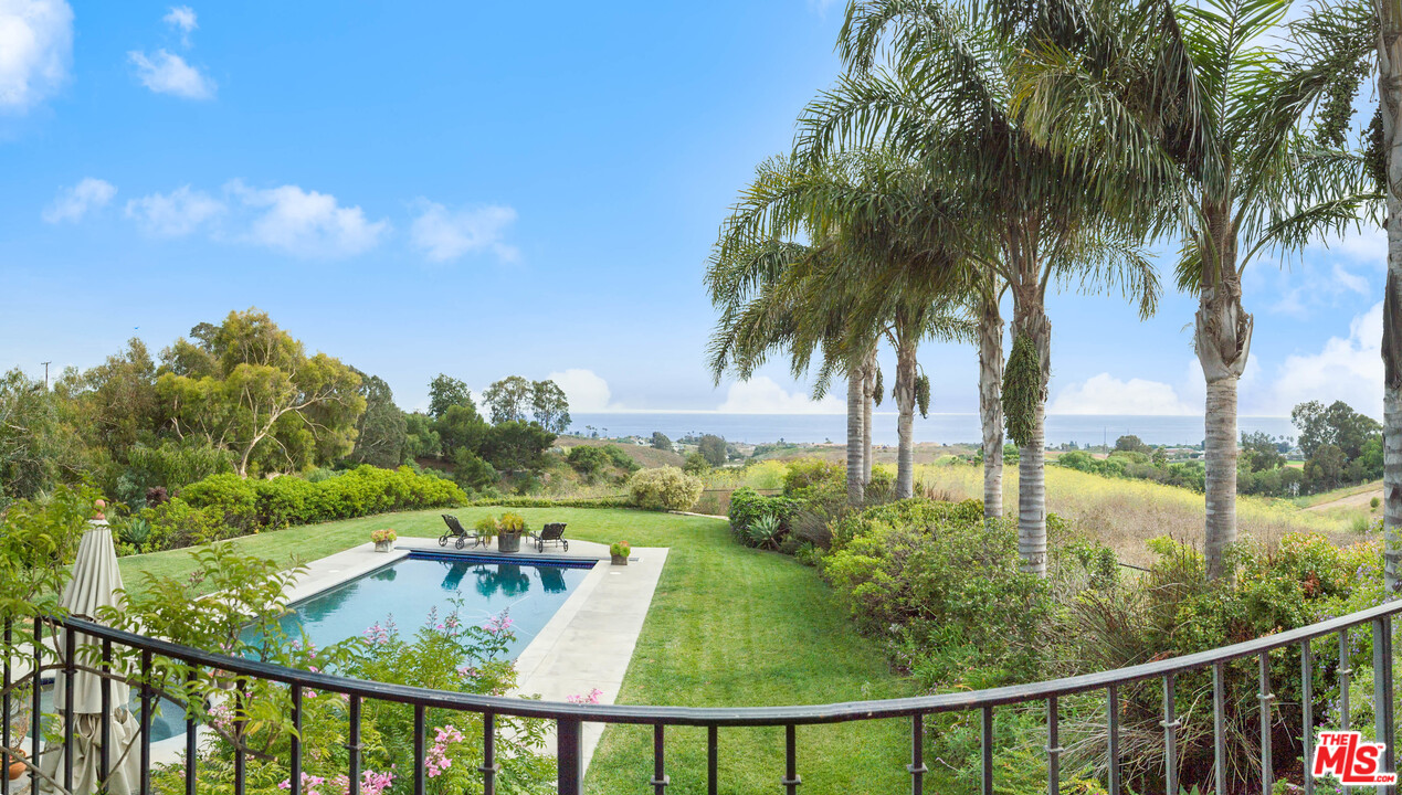 29660 Harvester Road Malibu, CA 90265 - Photo 18 of 32 a view of swimming pool from a balcony
