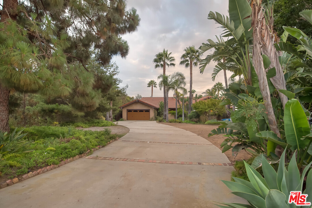 29660 Harvester Road Malibu, CA 90265 - Photo 7 of 32 a view of a house with a tree in the background