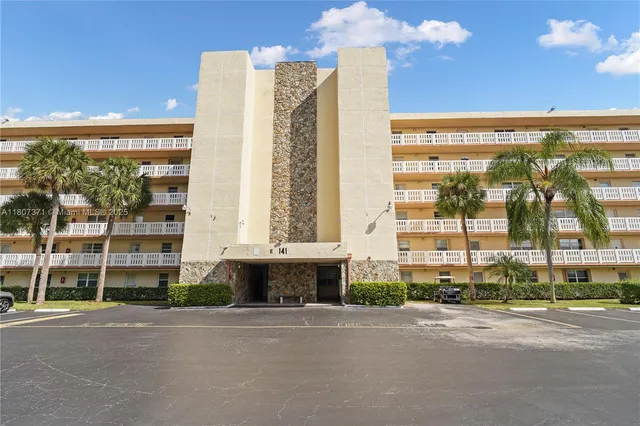 a building with a street view