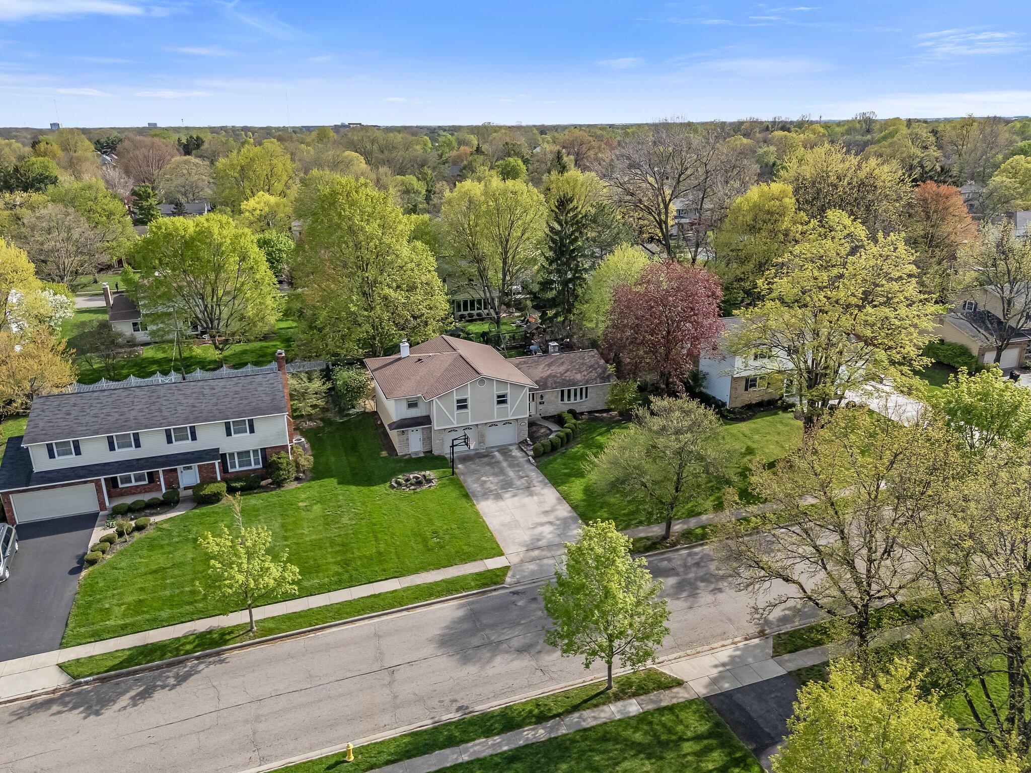 1269 Windham Road Columbus, OH 43220 - Photo 70 of 82 Aerial View of Front of Home