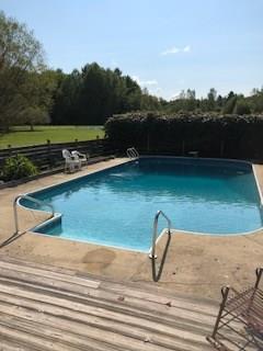 52 Brighton Hill Road Hebron, ME 04238 - Photo 8 of 35 View of pool from the sunroom.