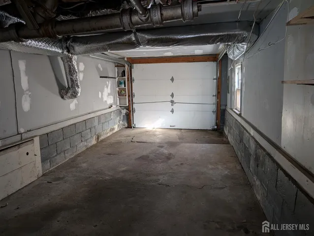 a view of storage and utility room