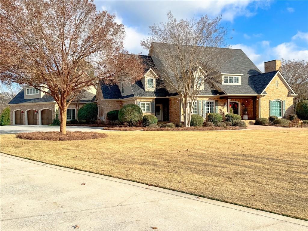 123 Timber Ridge Lane Northeast Calhoun, GA 30701 - Photo 1 of 1 a front view of house with a yard