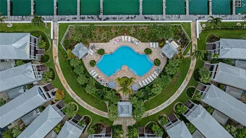 a view of a lake with outdoor space