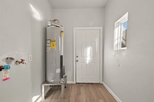 a view of room with hallway