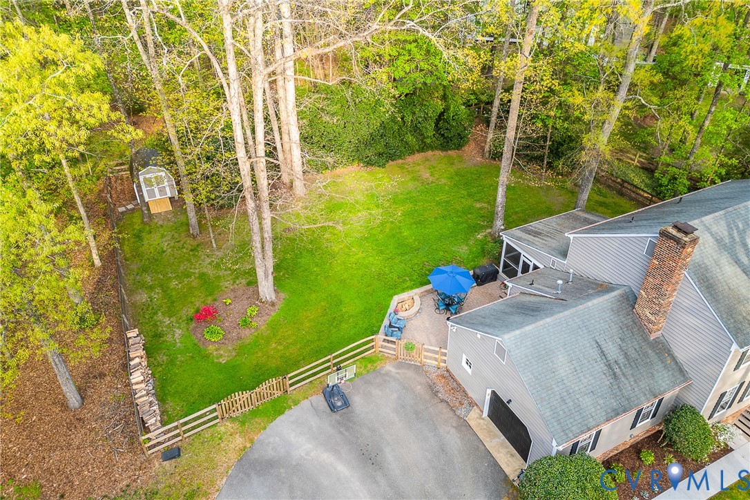 1013 Castle Hollow Road Midlothian, VA 23114 - Photo 37 of 45 Aerial view