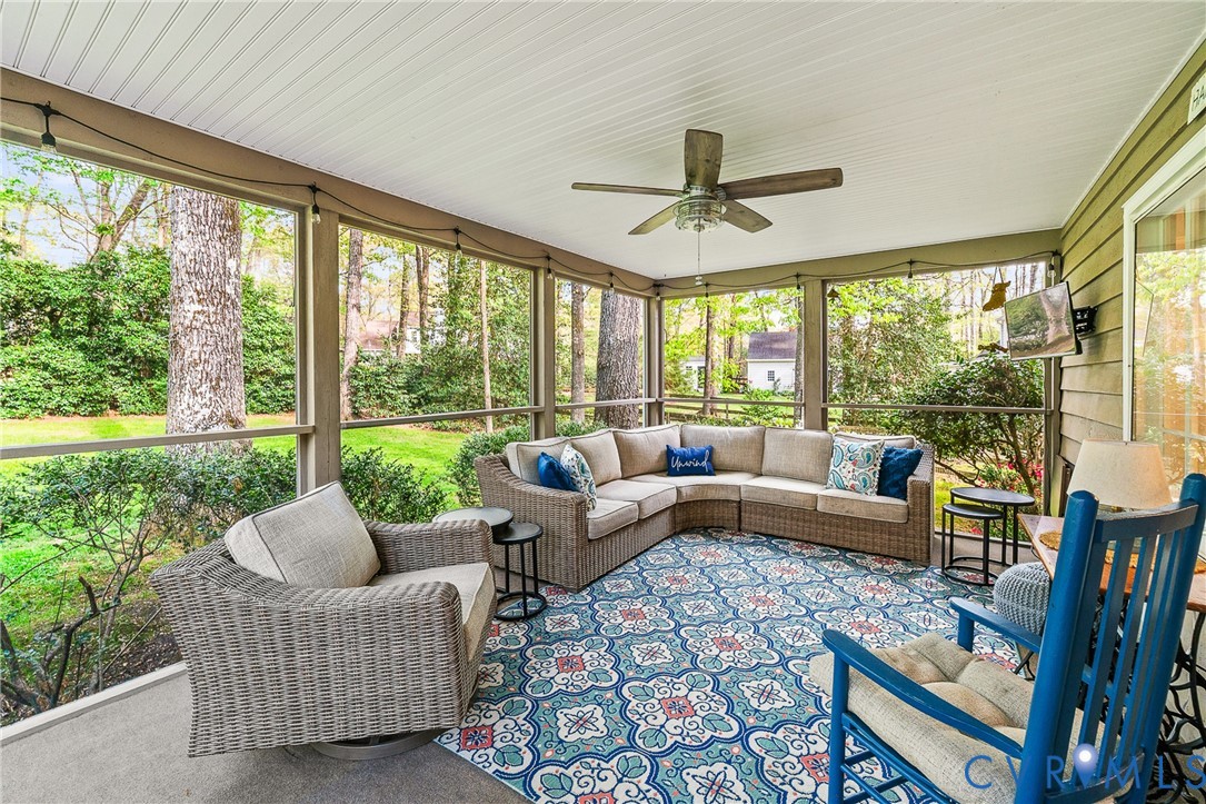 1013 Castle Hollow Road Midlothian, VA 23114 - Photo 5 of 45 a living room with furniture and a floor to ceiling window