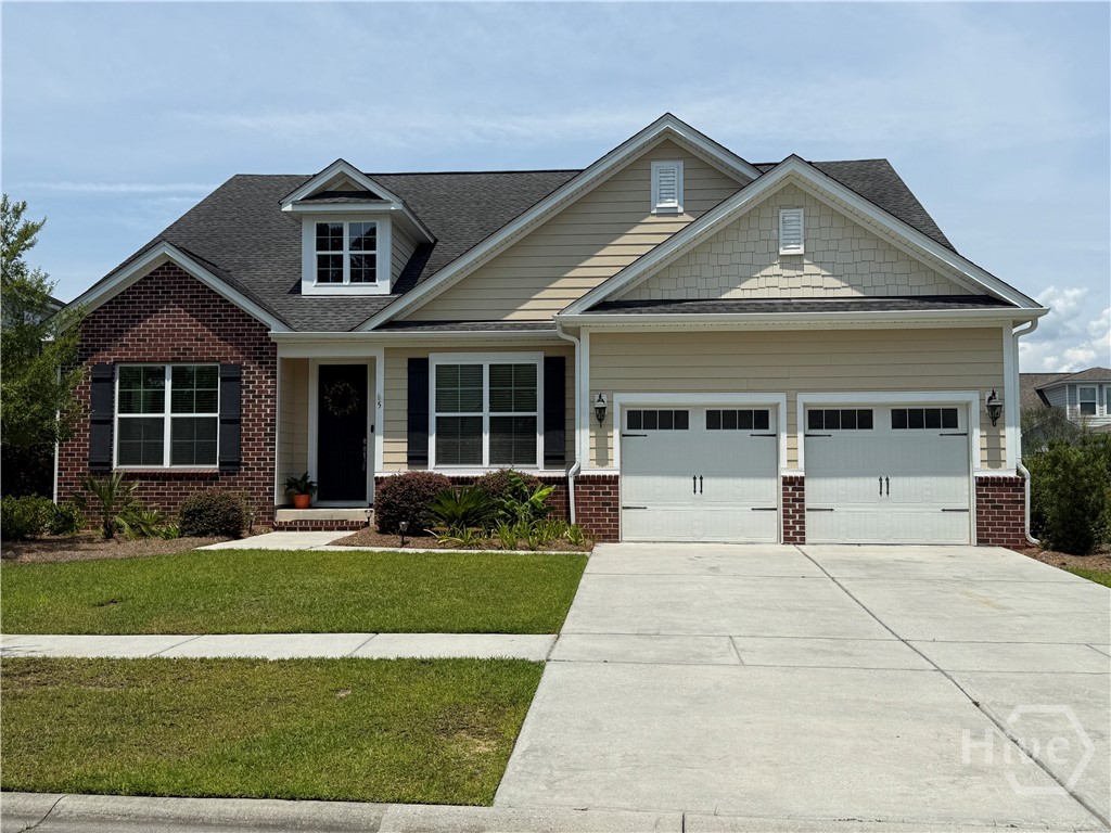 Front exterior view of the home