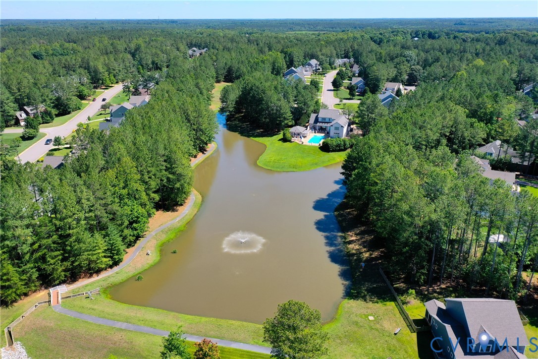 4669 Woburn Road Providence Forge, VA 23140 - Photo 68 of 78 an aerial view of a house with a yard