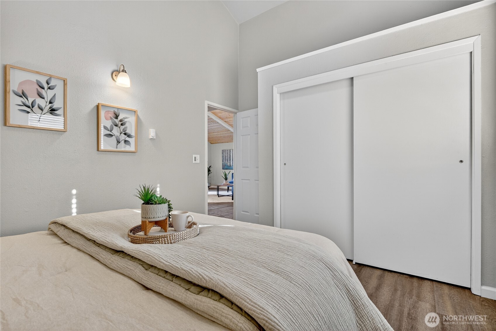 2422 McGregor Road Southeast Port Orchard, WA 98366 - Photo 27 of 32 a bedroom with a table