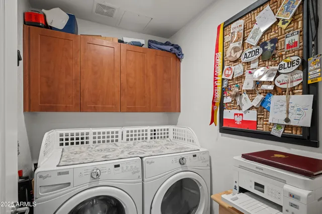 a view of a hallway with seating area