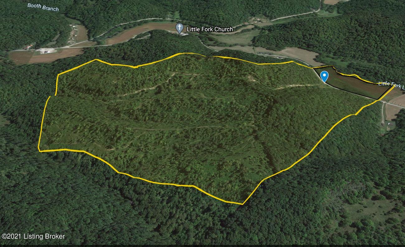 0 Little Fork Road Sandy Hook, KY 41171 - Photo 12 of 53 Terrain Aerial