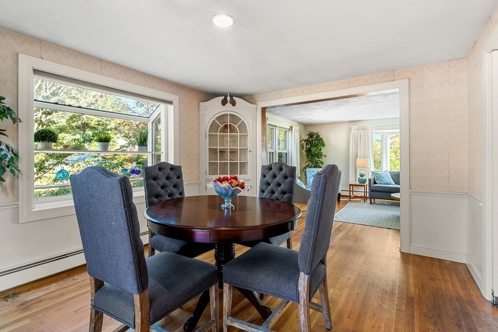 7 Hawthorn Road Marblehead, MA 01945 - Photo 5 of 24 a view of a dining room with furniture window and wooden floor