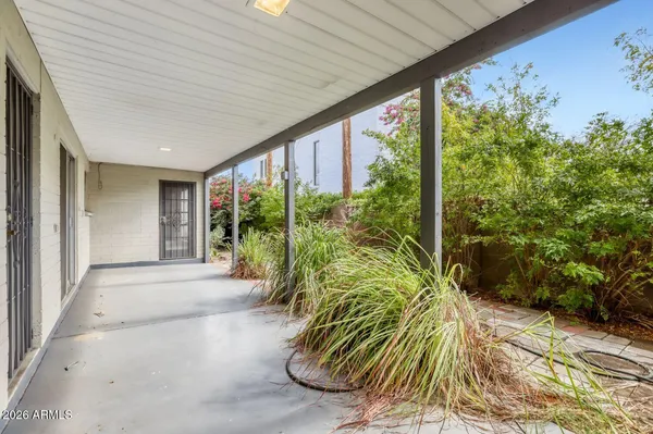 a view of a storage & utility room with washer and dryer
