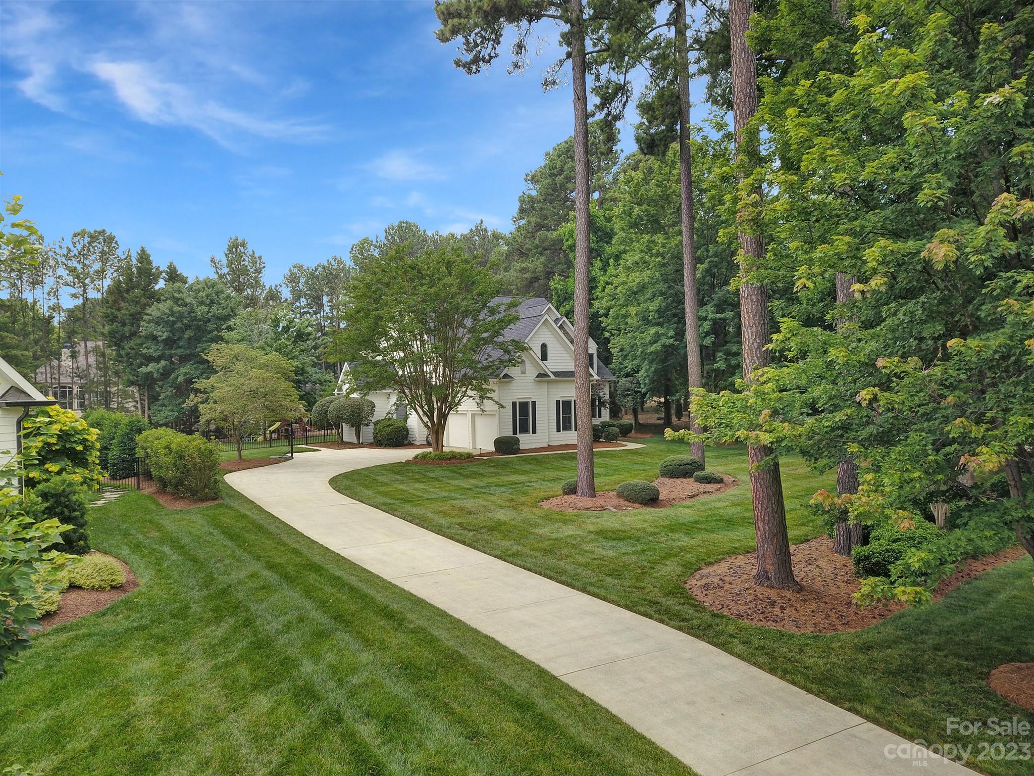 112 Old Post Road Mooresville, NC 28117 - Photo 26 of 42 a view of a park with large trees