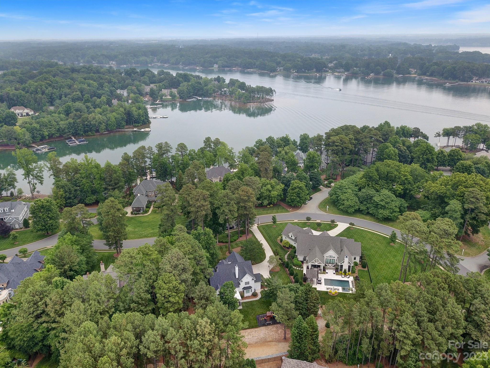 112 Old Post Road Mooresville, NC 28117 - Photo 33 of 42 a view of a lake with outdoor space