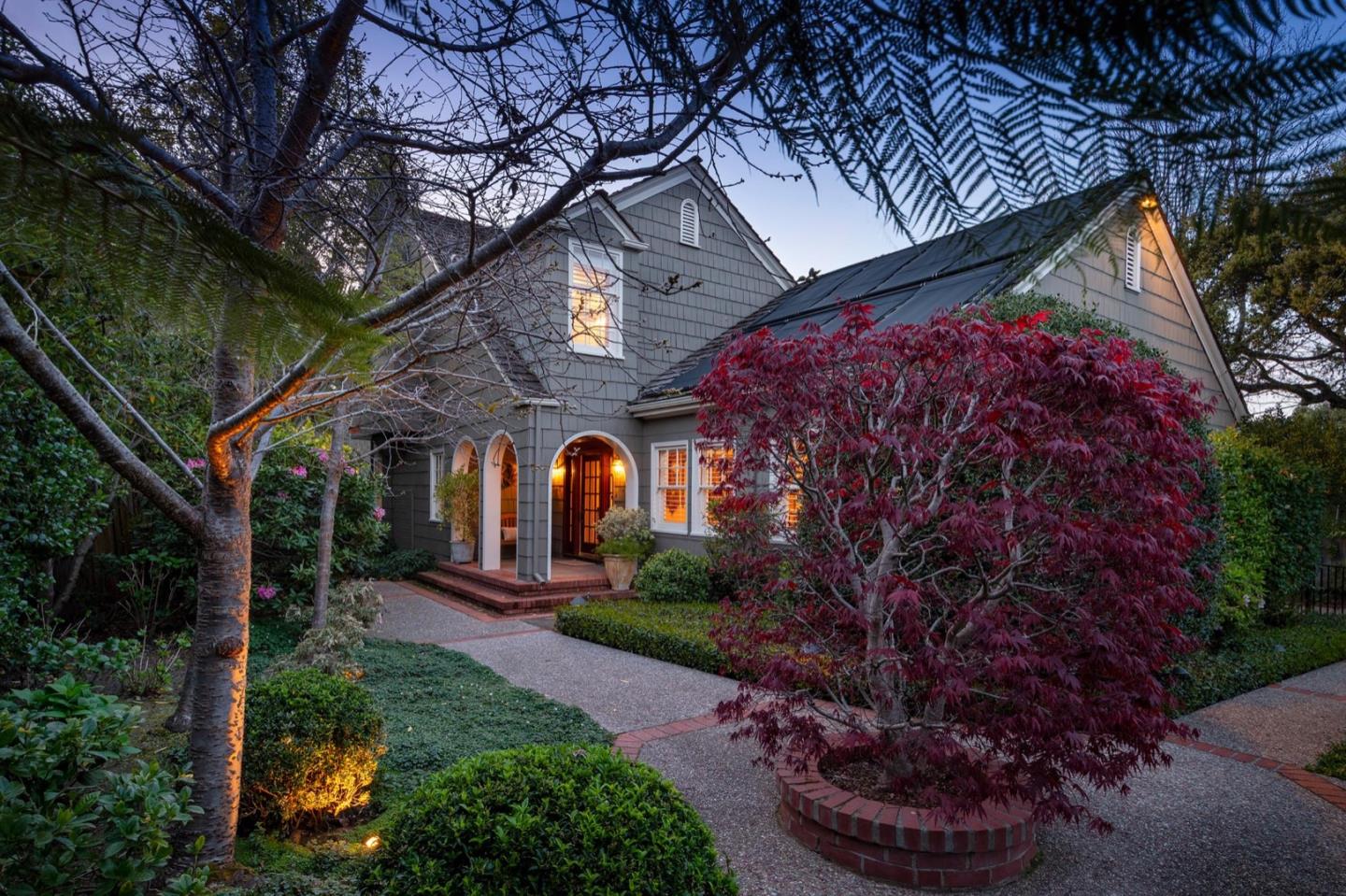 549 Edgewood Road San Mateo, CA 94402 - Photo 3 of 44 a front view of a house with a yard