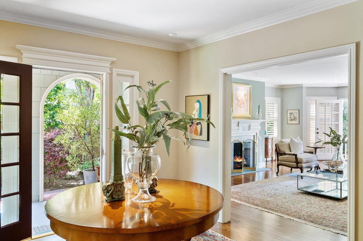 549 Edgewood Road San Mateo, CA 94402 - Photo 7 of 44 a dining room with furniture windows and wooden floor