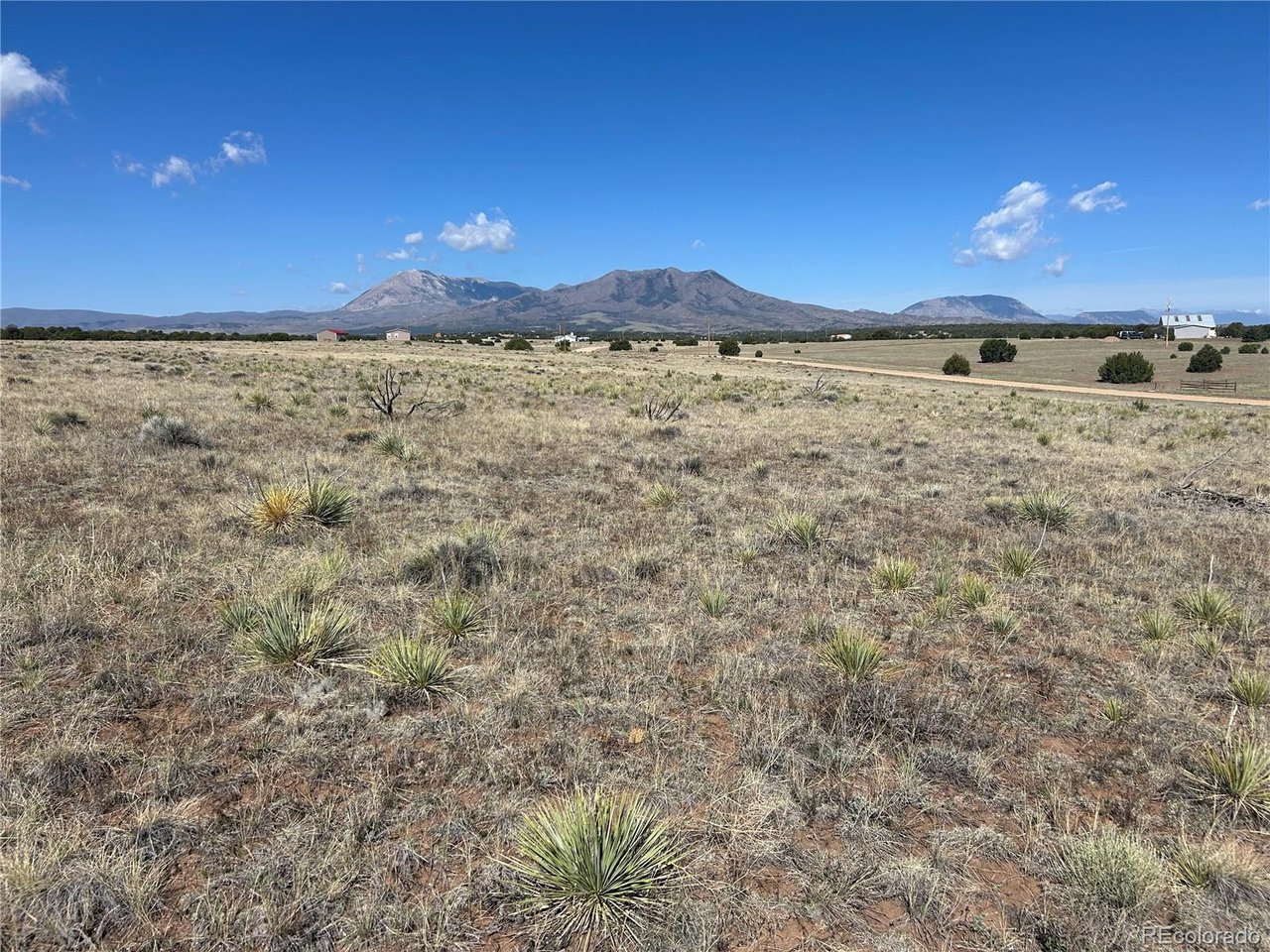 94 Navajo Ranch Walsenburg, CO 81089 - Photo 6 of 15 a view of a road from a yard