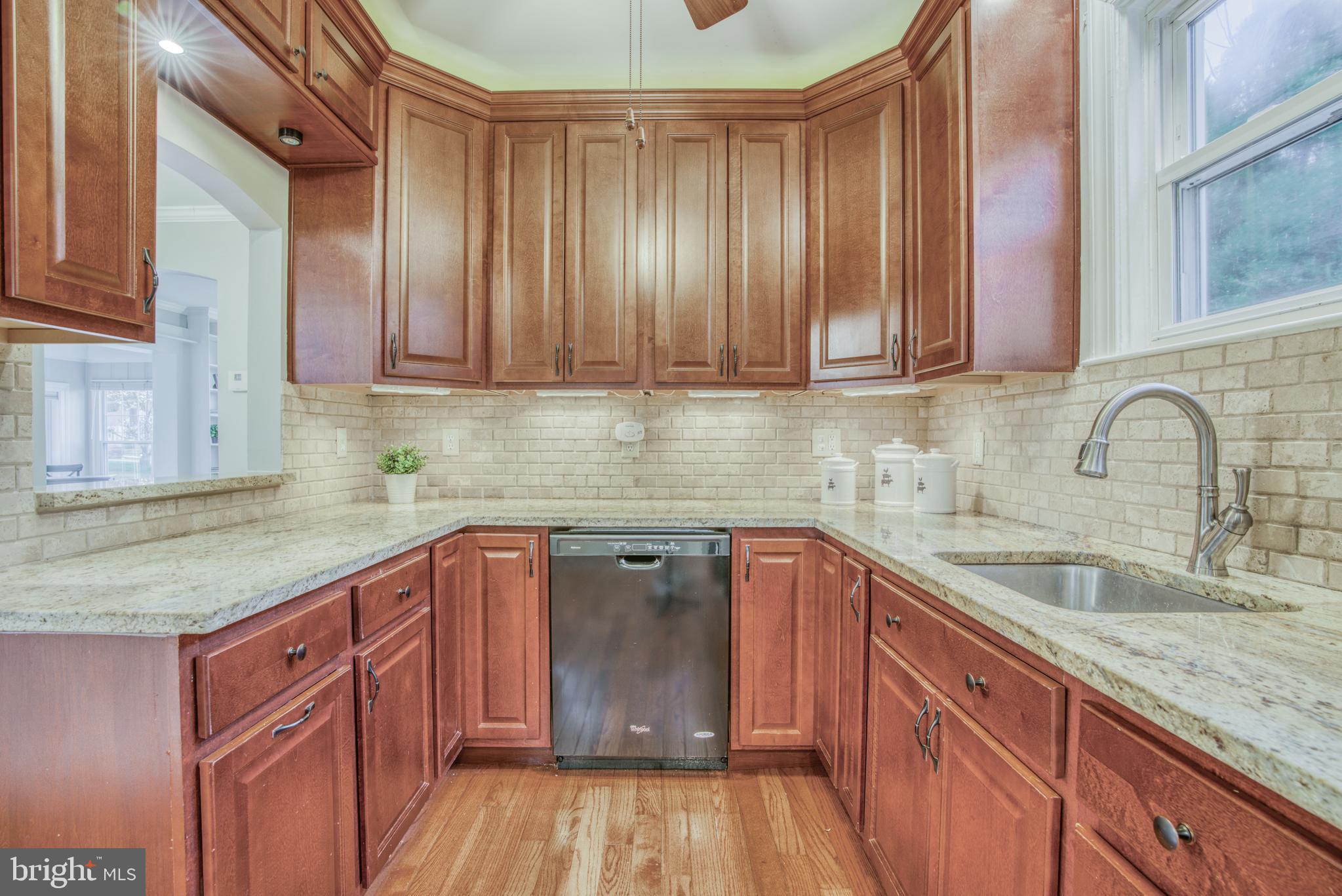7301 Old Harford Road Baltimore, MD 21234 - Photo 12 of 24 TOP QUALITY CHERRY CABINETS W/ GRANITE COUNTERTOPS
