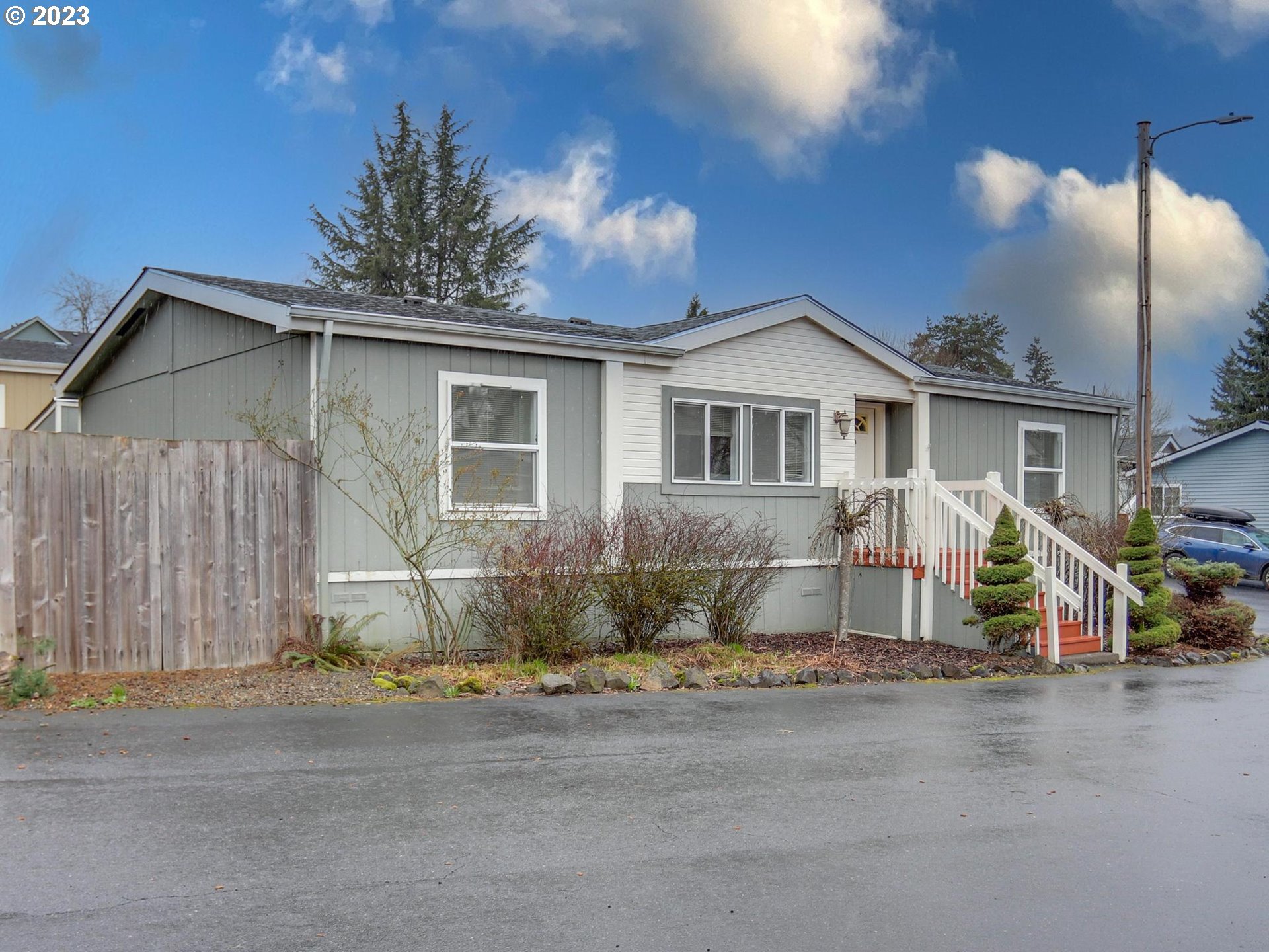 1819 Southeast Orient Drive, Unit 1 Gresham, OR 97080 - Photo 25 of 30 a view of a yard in front of a house
