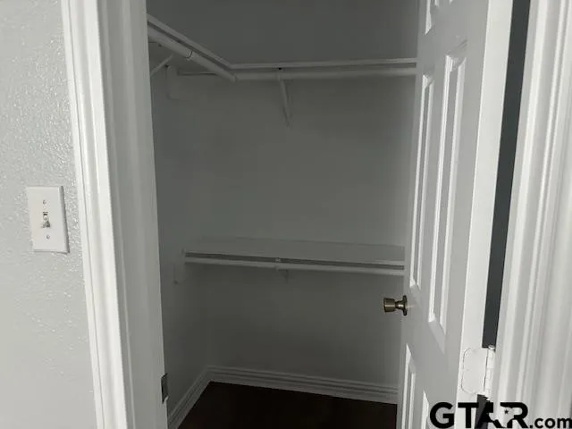 a view of walk in closet