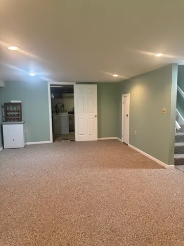 a view of empty room