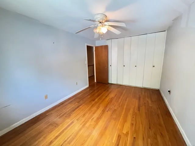 wooden floor in an empty room